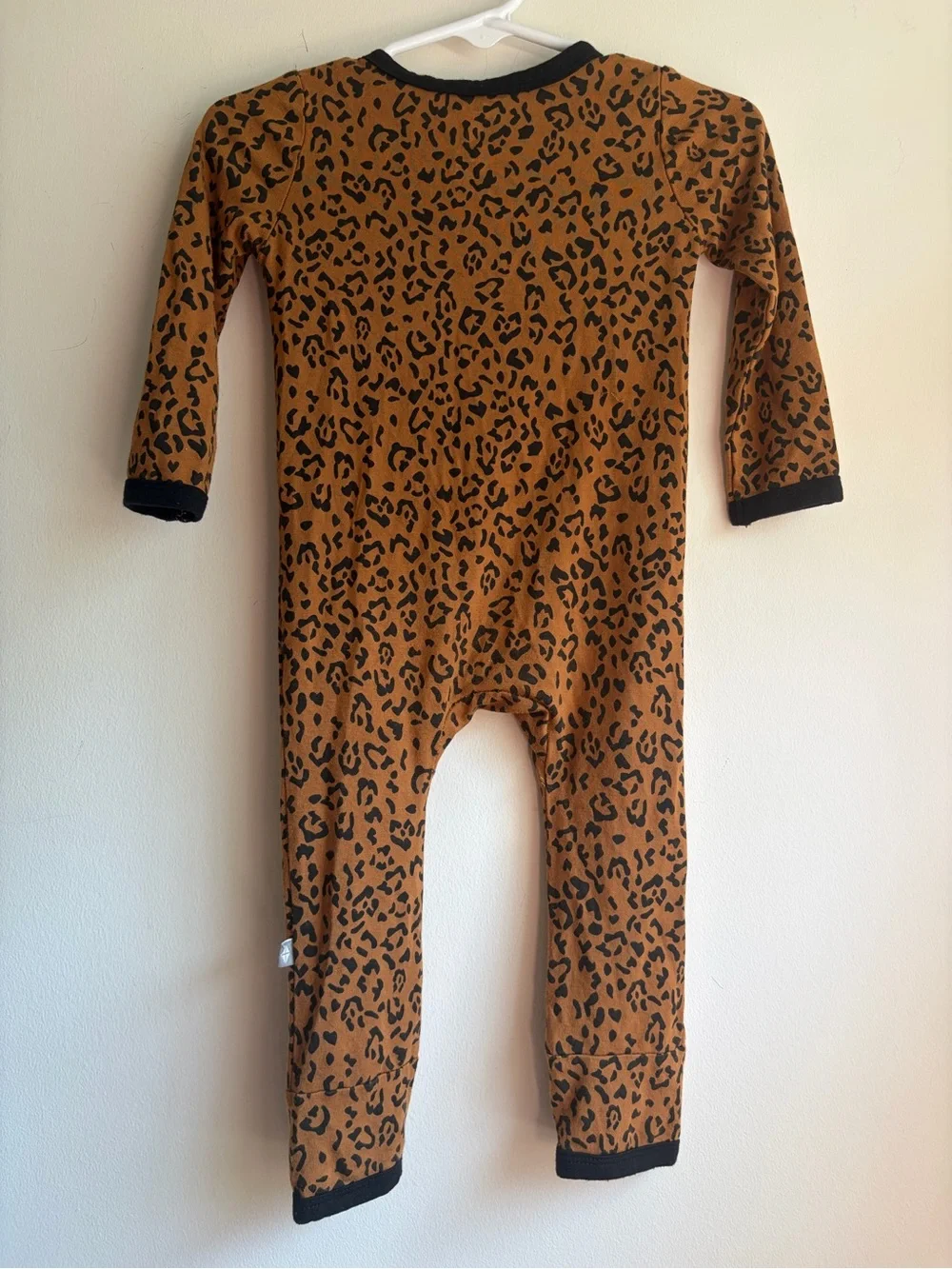 Kyte Baby Bamboo Zippy Leopard Print 12-18M EUC Animal Print Safari Earthy Chic